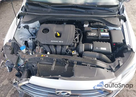 2017 Hyundai Elantra Limited from USA, damaged, VIN KMHD84LF2HU120142